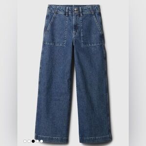 GAP high waisted wide leg jeans size 8